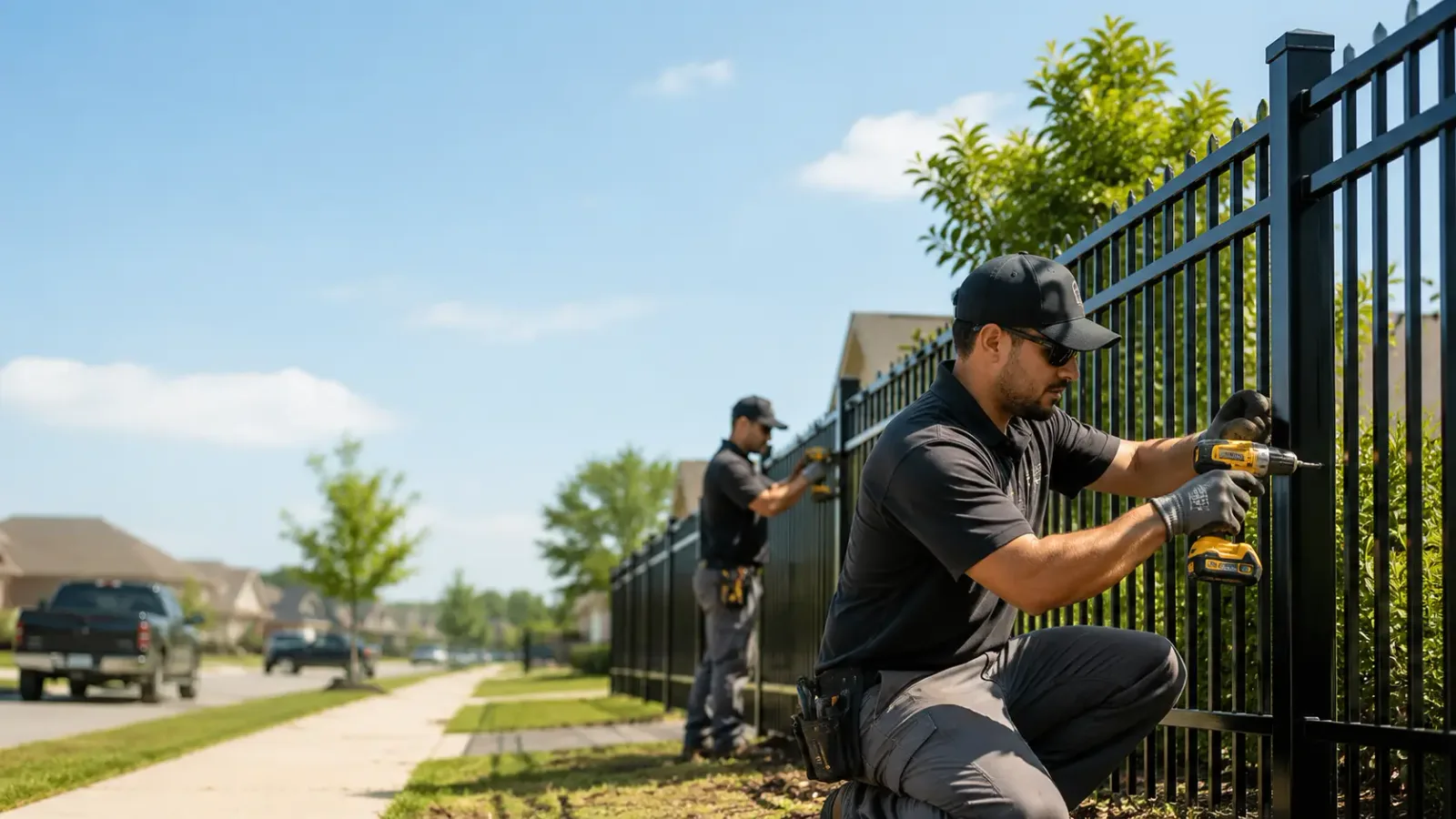 Metal Fence Installation in Mitchell, IN